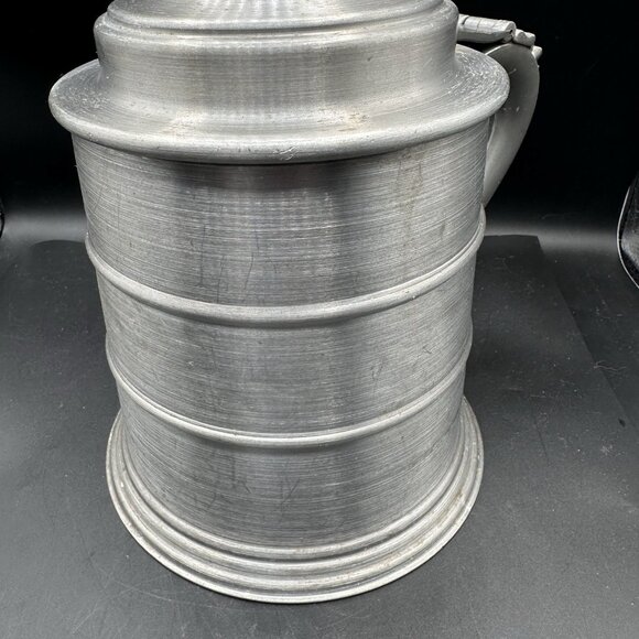 Vtg Made In Italy Metal Ice Bucket Beer Stein Plastic Liner 9.5” Mid Century 60s - Picture 7 of 16